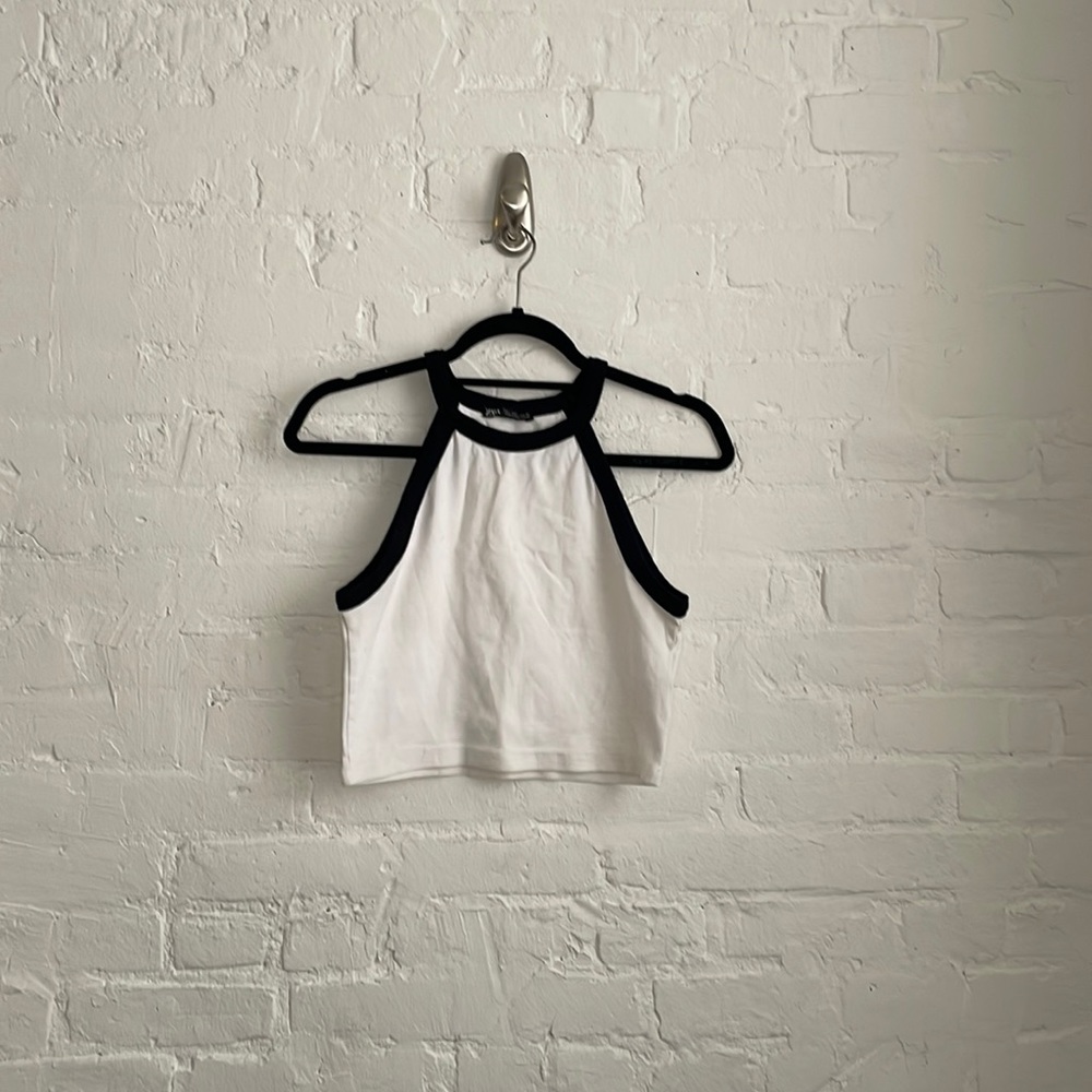 Zara Halter Tank Top